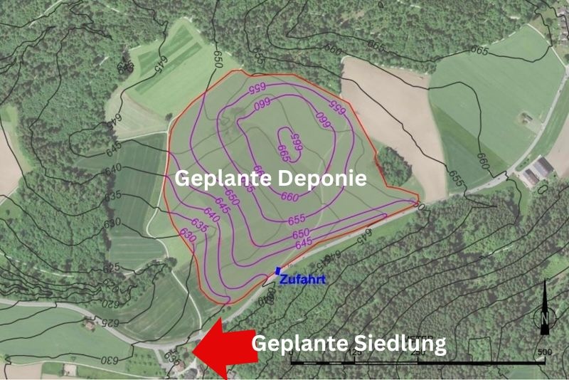 Deponie in der Nähe der geplanten Siedlung (Foto: maaars)