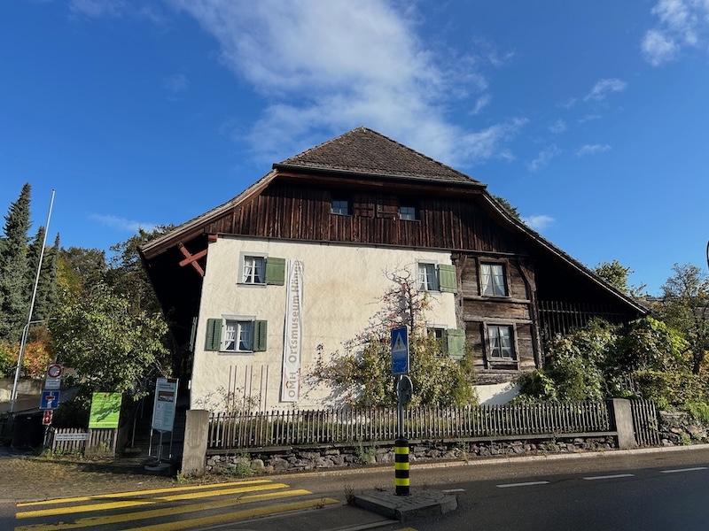 Das «Haus zum Kranz» beherbergt heute das Höngger Ortsmuseum