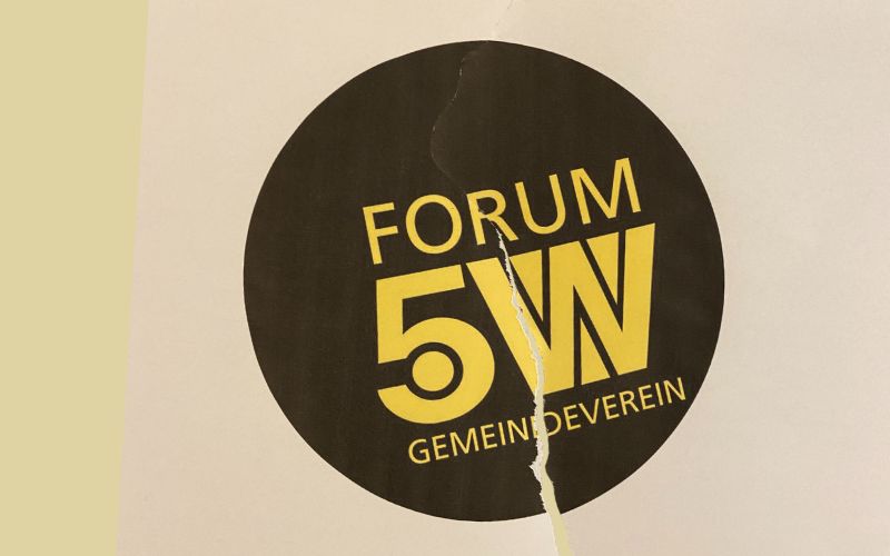 Zerreissprobe im Forum 5W (Illustration: ZN)